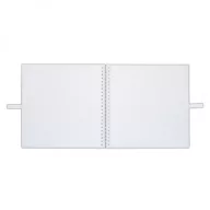   Scrapbook Album 12" (30 cm) - Fehér / Fehér lapokkal - White (1 db)