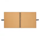 Scrapbook Album 12" (30 cm) - Kraft / Kraft lapokkal - Kraft (1 db)