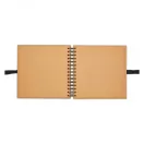 Scrapbook Album 8" (20 cm) - Kraft / Kraft lapokkal - Kraft (1 db)