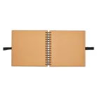 Scrapbook Album 8" (20 cm) - Kraft / Kraft lapokkal - Kraft (1 db)