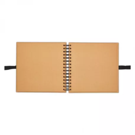 Scrapbook Album 8" (20 cm) - Kraft / Kraft lapokkal - Kraft (1 db)