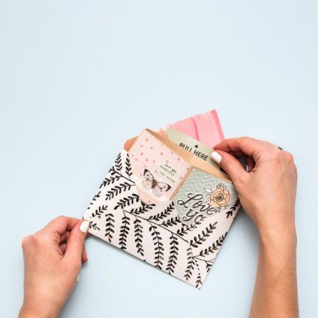 "Robbanó" kártya készítő eszköz, Explosion card / WRMK Punch Board (1 csomag)