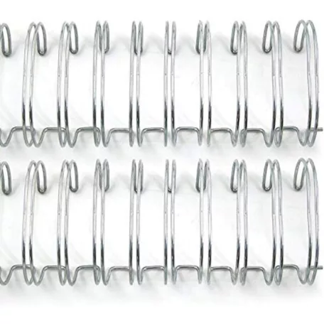 Fém albumspirál 2,5 cm, Silver / WRMK Cinch (2 db)