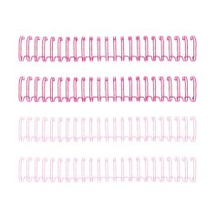    We R Makers Fém albumspirál 0.625" - 1,58 cm Rózsaszín / Pink - Cinch Binding wires (4 db)