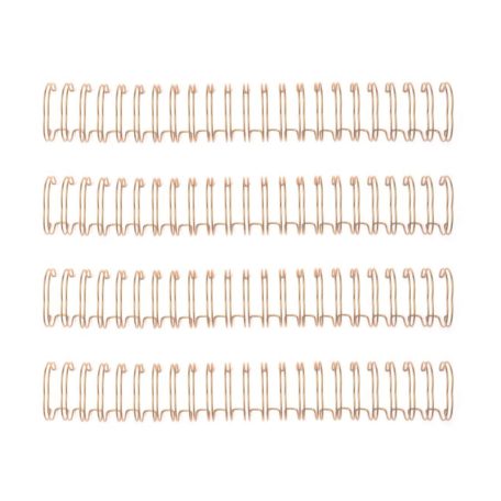 We R Makers Fém albumspirál 0.625" - 1,58 cm Rózsaarany / Rose Gold - Cinch Binding wires (4 db)