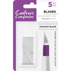   Kézműves szike pótpenge , Straight Knife Replacement Blades / CC Craft Knife (5 db)