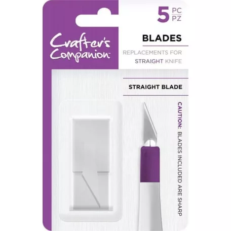 Kézműves szike pótpenge , Straight Knife Replacement Blades / CC Craft Knife (5 db)