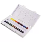 Sennelier Akvarell festék készlet, 24 half- pans/ La Petite Aquarelle set (1 csomag)