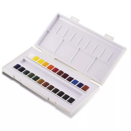 Sennelier Akvarell festék készlet, 24 half- pans/ La Petite Aquarelle set (1 csomag)