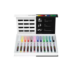   Karin PIGMENT decobrush Akril marker Basic Colors Collection (12 db)