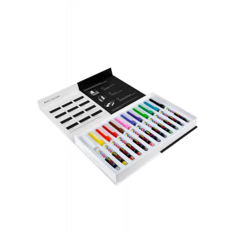 Karin PIGMENT decobrush Akril marker Basic Colors Collection (12 db)
