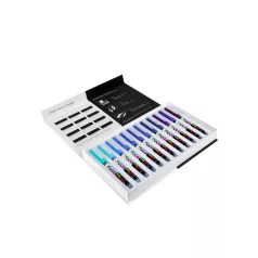   Akril marker , Violet-Blue Colors Collection / Karin PIGMENT decobrush (12 db)