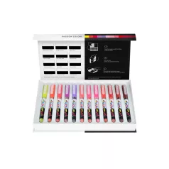   Karin PIGMENT decobrush Akril marker Passion Colors Collection (12 db)