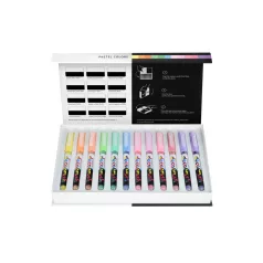   Akril marker , Pastel Colors Collection / Karin PIGMENT decobrush (12 db)
