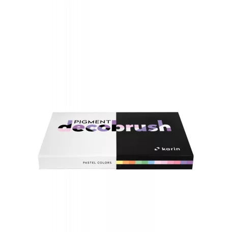 Akril marker , Pastel Colors Collection / Karin PIGMENT decobrush (12 db)