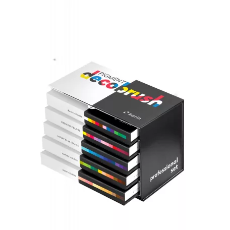 Akril marker , PROFESSIONAL Set / Karin PIGMENT decobrush (1 csomag)