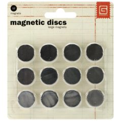 Mágnes , 15 mm / Magnetic Discs (12 db)