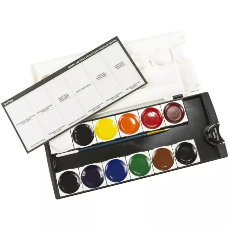 Brea Reese Akvarell festék készlet Primary Watercolor Pan Paint Set (1 csomag)