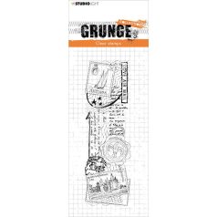   Szilikonbélyegző , Love Mail Grunge 5.0 Collection/ SL Clear Stamp (1 csomag)
