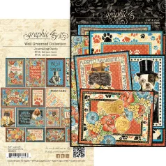   Komment címkék ,  Well Groomed/ Graphic 45 Journaling Cards (1 csomag)