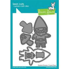   Vágósablon LF2553, garden gnome / Lawn Cuts Custom Craft Die (1 csomag)