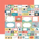 Papírkészlet 12" (30 cm), Craft & Create Kétoldalas/ Carta Bella Collection Kit (1 csomag)