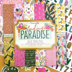   Papírkészlet 8" (20 cm), Finding Paradise / Dovecraft Paper Pack (48 lap)
