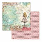 Stamperia Scrapbook papírkészlet 12" (30 cm) - Alice - Paper Pack (10 ív)