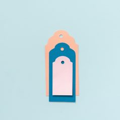   Címke mintalyukasztó, 3-in-1 punches Rounded tag punch / WRMK Punch (1 db)