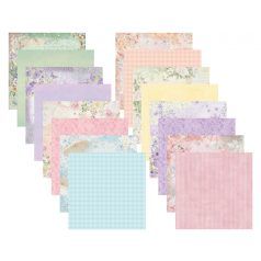   Scrapbook papírkészlet 6" (15 cm), Garden Party / CC Paper Pad (48 lap)
