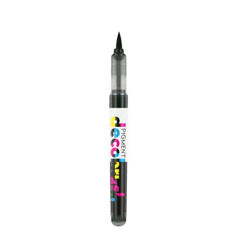Akril marker , black  433U / Karin PIGMENT decobrush (1 db)