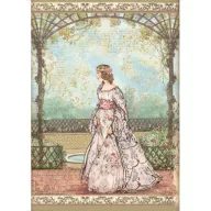   Rizspapír A4, Sleeping Beauty Princess / Stamperia Rice Paper (1 ív)