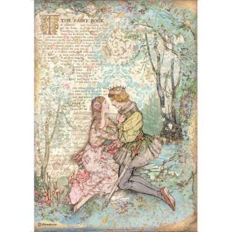Rizspapír A4, Sleeping Beauty Lovers / Stamperia Rice Paper (1 ív)