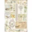 Rizspapír A4, Daisy / Stamperia Rice Paper (1 ív)