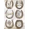 Rizspapír A4, Romantic Horses Horseshoes / Stamperia Rice Paper (1 ív)