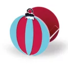 SIZZIX vágósablon, Box, Ornament / Sizzix ScoreBoards L Die (1 csomag)