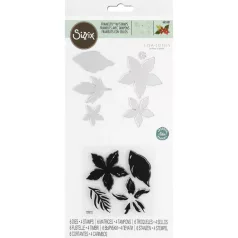   SIZZIX vágósablon bélyegzővel, Seasonal Flowers / Sizzix Framelits Die Set (1 csomag)
