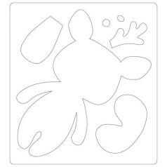 SIZZIX vágósablon - Christmas Character - Bigz Die (1 db)