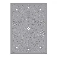  Domborító mappa , Floral Splash / Spellbinders Cut & Emboss Folder (1 db)