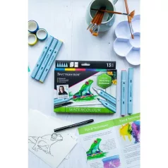   Akvarell ecsetfilc készlet , Watercolour / Spectrum Noir Discovery Kit (1 csomag)