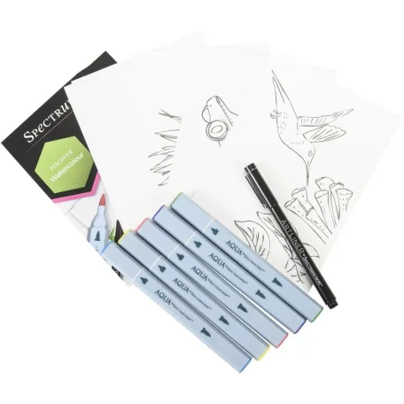 Akvarell ecsetfilc készlet , Watercolour / Spectrum Noir Discovery Kit (1 csomag)