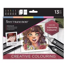   Alkoholos marker készlet , Creative Colouring / Spectrum Noir Discovery Kit (1 csomag)