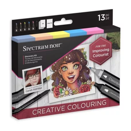 Alkoholos marker készlet , Creative Colouring / Spectrum Noir Discovery Kit (1 csomag)
