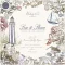 Papírkészlet 12" (30 cm), Paper Pad / Craft Consortium Sea & Shore (40 lap)