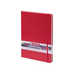   Talens Art Creation Rajz- és Vázlatfüzet A4, Piros / Sketch Book (80 lap)