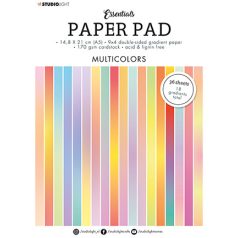   Papírkészlet 6x8, Gradient Multicolors Essentials nr.20 / SL Paper Pad (36 lap)