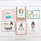 Concord & 9th Vágósablon + bélyegző Fashion Wear Clear Stamps + Die  Set (1 csomag)