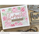 Gumibélyegző , Caps Lock Companion - Happy Holidays / Taylored Expressions Stamps (1 csomag)