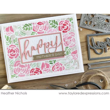 Gumibélyegző , Caps Lock Companion - Happy Holidays / Taylored Expressions Stamps (1 csomag)