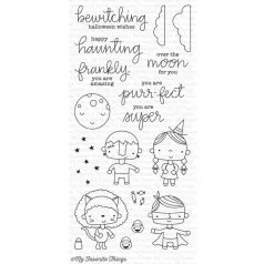   Szilikonbélyegző Happy Haunting / MFT Clear Stamps (1 csomag)